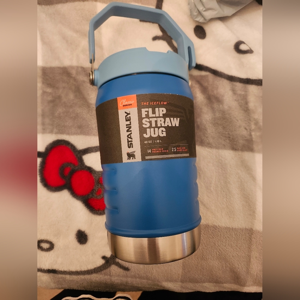 Stanley Blue Flip Straw Jug